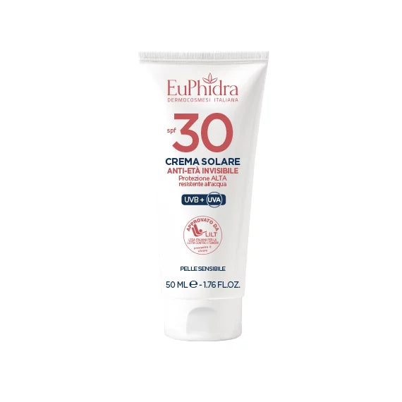 CREMA SOLARE ANTI-ETÀ INVISIBILE SPF 30