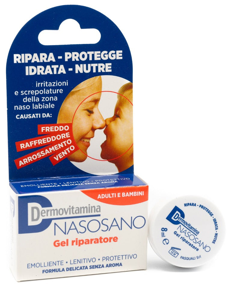 Dermovitamina Nose and Lip Fissures Repairing Balm 8ml