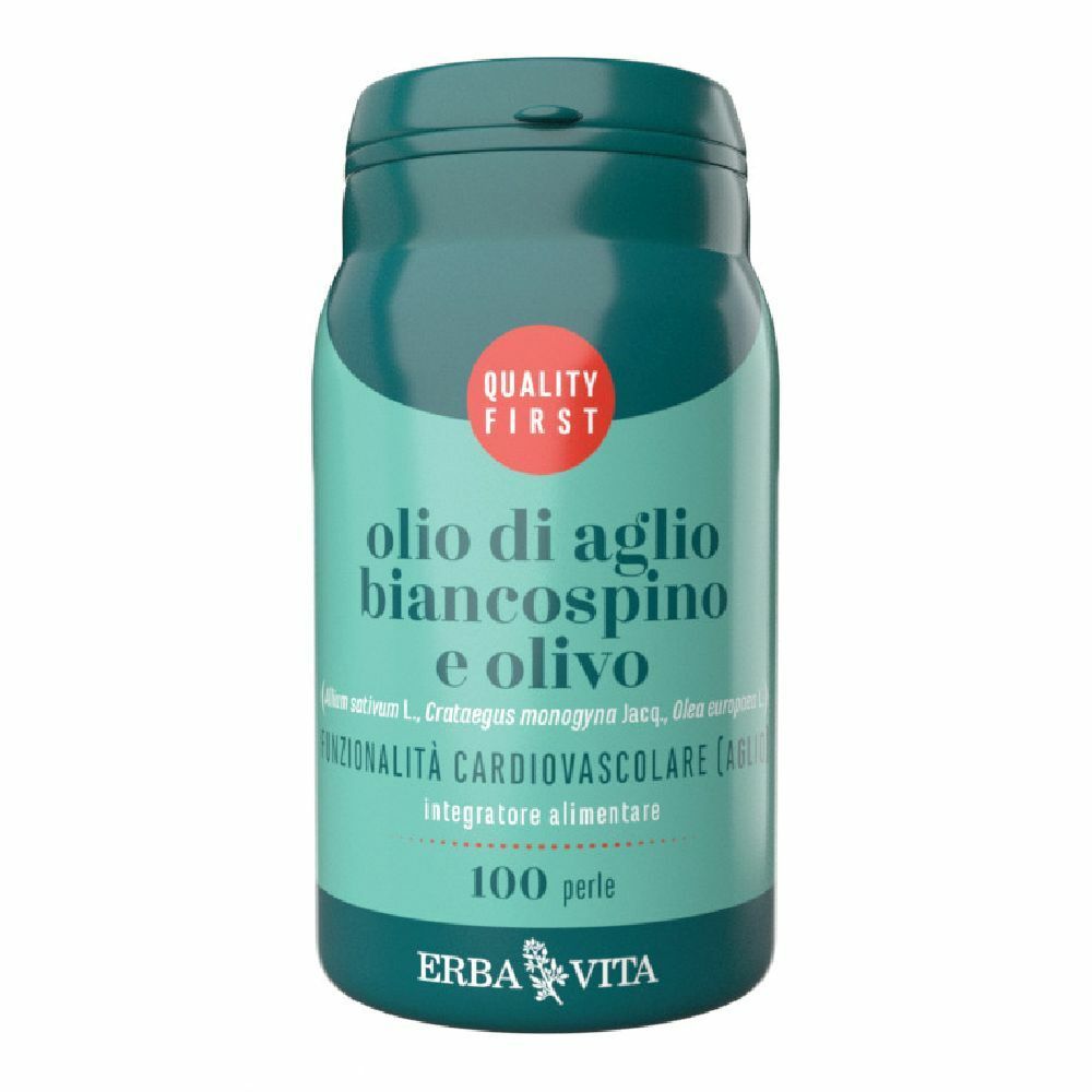 ERBA VITA Olio di Aglio Biancospino e Olivo