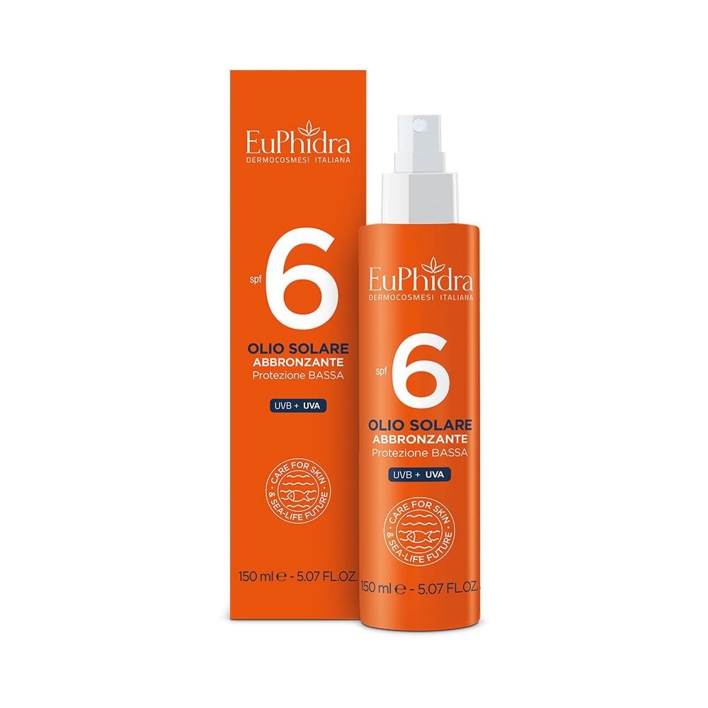 EUPHIDRA - OLIO SOLARE SPF6 ABBRONZANTE 150ML