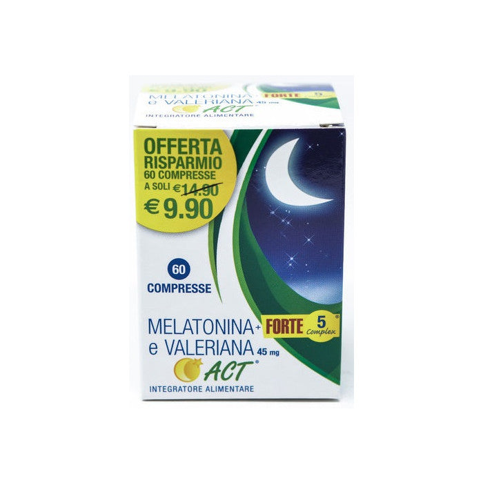 MELATONINA ACT +VAL+FT5C 60CPR