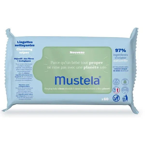 MUSTELA SALVIETTE DETERGENT60P