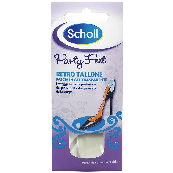 SCHOLL PARTY FEET GEL ACT R/TA