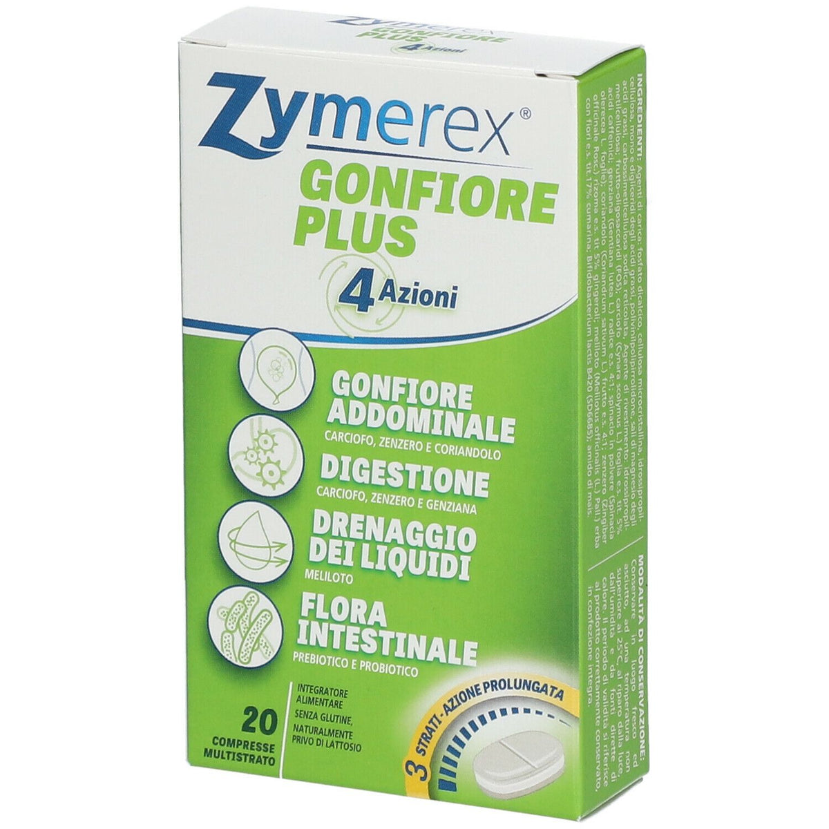 ZYMEREX GONFIORE PLUS 20CPR