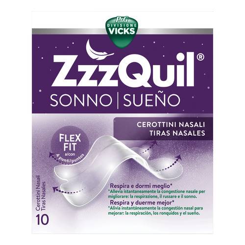 ZZZQUIL NASAL STRIPS 10PZ