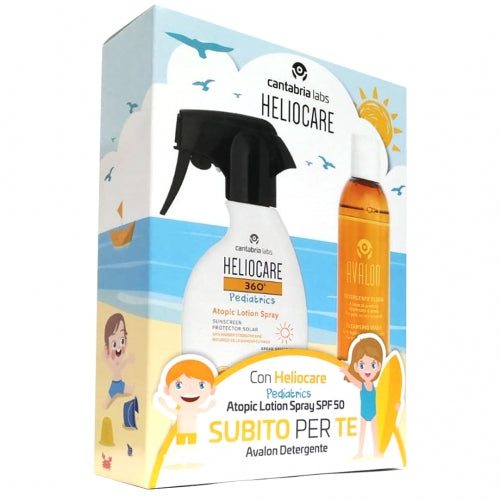 Heliocare Pediatrics+Avalon Detergente 250+250ml