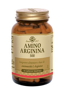 Solgar - Amino Arginina 500 50 Pflanzenkapseln