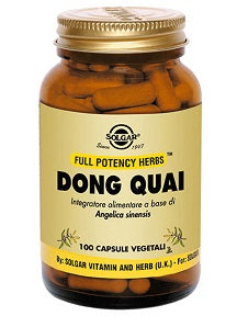 Solgar - Dong Quai 520mg 100 Cápsulas de plantas