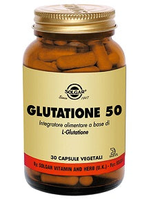 Solgar Glutathione 50 - 30 capsules